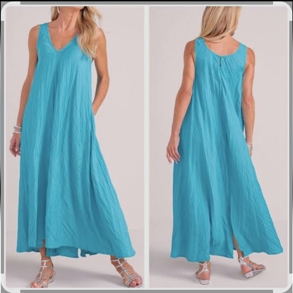 Soft Surroundings Dresses & Skirts - Soft Surroundings Mizu Tank Maxi Dress